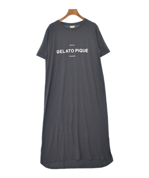 gelato pique(ジェラートピケ)ワンピース グレー サイズ:F/2200637843058