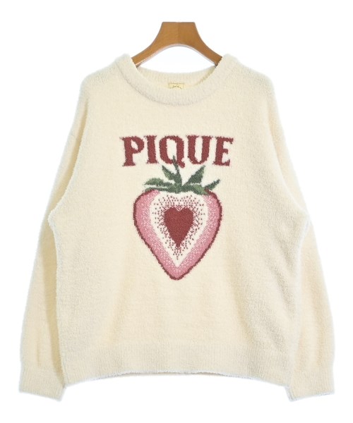 gelato pique(ジェラートピケ)スウェット 白 サイズ:F/2200640193027