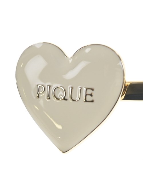 gelato pique（ジェラートピケ）ヘアアクセサリー 白 サイズ:- レディース/2200640426132