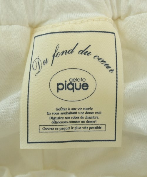 gelato pique（ジェラートピケ）その他 白 サイズ:ONE レディース/2200649547029