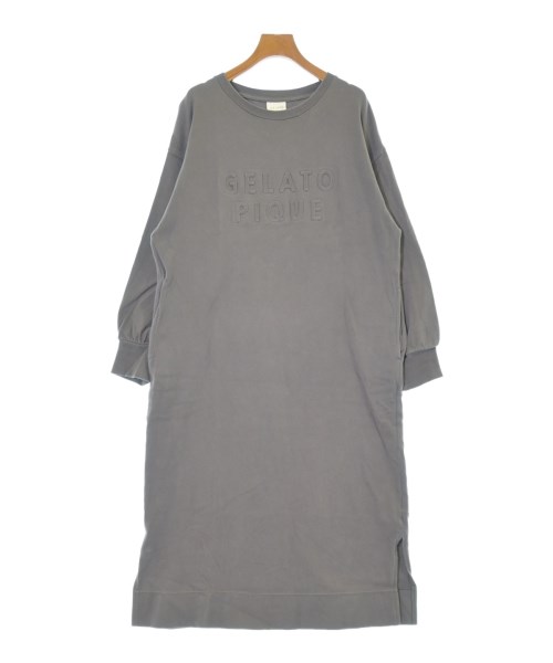 gelato pique(ジェラートピケ)ワンピース グレー サイズ:F/2200640893132