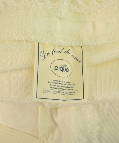 gelato pique（ジェラートピケ）小物類（その他） 白 サイズ:F レディース/2200640893163