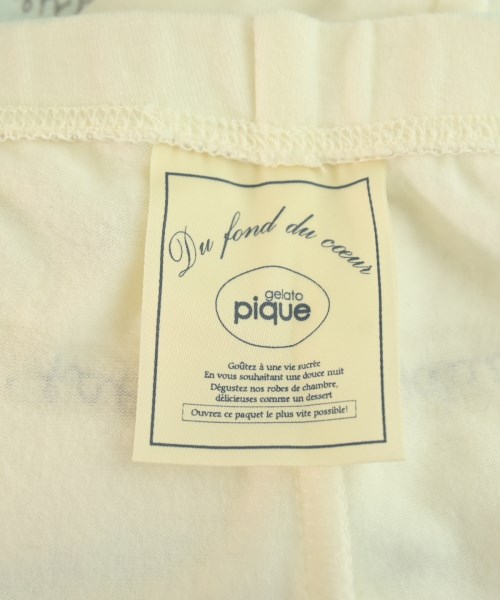 gelato pique（ジェラートピケ）小物類（その他） 白 サイズ:F レディース/2200640893194