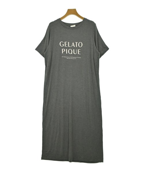 gelato pique(ジェラートピケ)ワンピース グレー サイズ:ONE/2200640893385