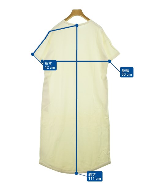 gelato pique（ジェラートピケ）ワンピース 白 サイズ:F レディース/2200640893538