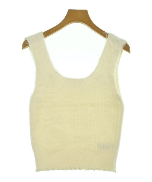 gelato pique(ジェラートピケ)ベスト/ノースリーブ 白 サイズ:F/2200640893620