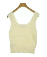 gelato pique（ジェラートピケ）ベスト/ノースリーブ 白 サイズ:F レディース/2200640893620