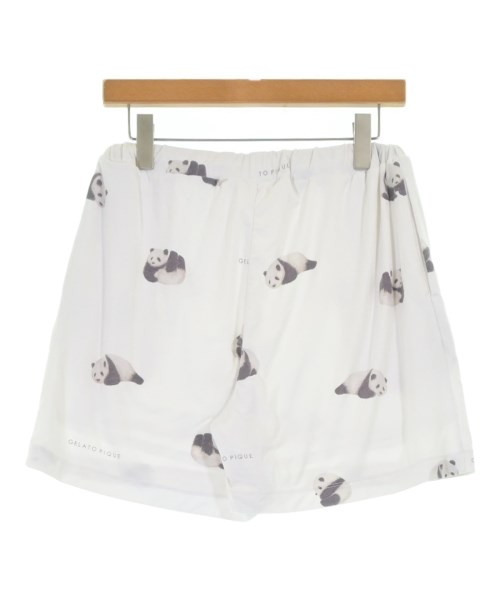 gelato pique（ジェラートピケ）ショートパンツ 白 サイズ:F レディース/2200640362140