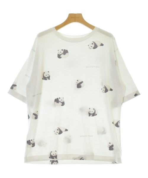 gelato pique(ジェラートピケ)Tシャツ・カットソー 白 サイズ:ONE/2200640362201