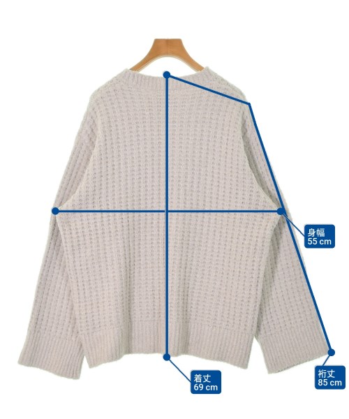 gelato pique（ジェラートピケ）ニット・セーター グレー サイズ:SM レディース/2200645446104