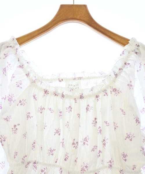 gelato pique（ジェラートピケ）ブラウス 白 サイズ:F レディース/2200651892131
