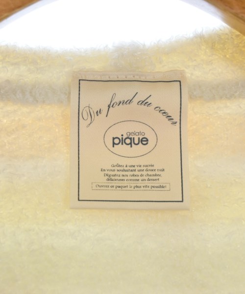 gelato pique（ジェラートピケ）パーカー 白 サイズ:F レディース/2200644630030