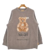 gelato pique（ジェラートピケ）ニット・セーター 茶 サイズ:F レディース/2200652495027