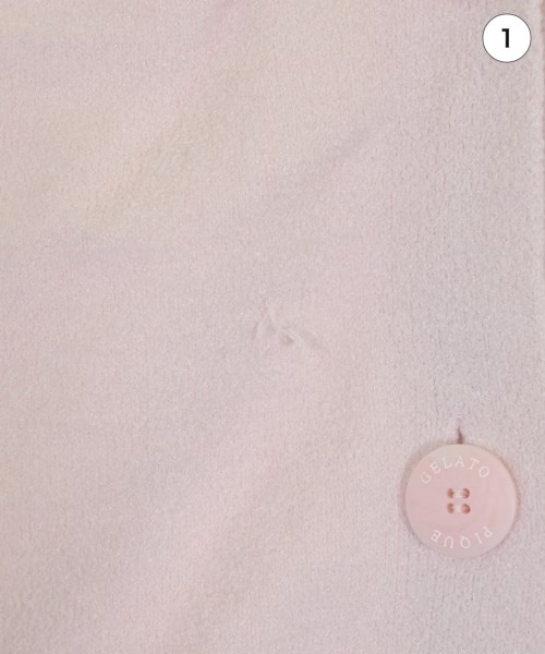 gelato pique（ジェラートピケ）カーディガン ピンク サイズ:ONE レディース/2200651692045