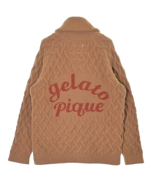 gelato pique（ジェラートピケ）カーディガン 茶 サイズ:ONE レディース/2200700696031