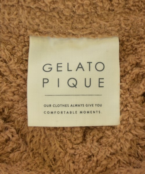 gelato pique（ジェラートピケ）カーディガン 茶 サイズ:ONE レディース/2200700696031