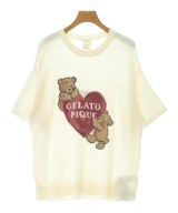 gelato pique（ジェラートピケ）Tシャツ・カットソー 白 サイズ:ONE レディース/2200702587061