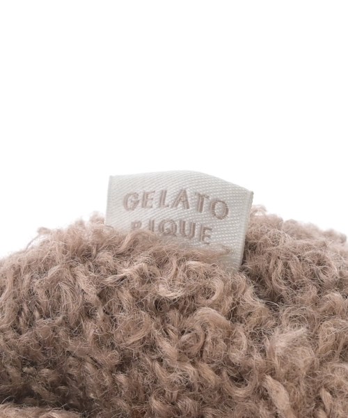 gelato pique（ジェラートピケ）ポーチ 茶 サイズ:- レディース/2200702587115