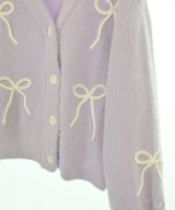 gelato pique（ジェラートピケ）カーディガン 紫 サイズ:F レディース/2200702824074