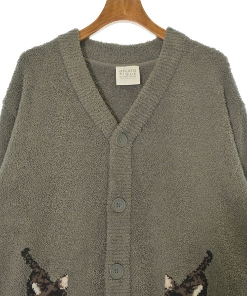 gelato pique（ジェラートピケ）カーディガン グレー サイズ:ONE レディース/2200653998022