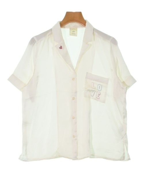 gelato pique(ジェラートピケ)カジュアルシャツ 白 サイズ:F/2200662998013