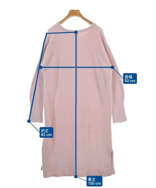 gelato pique（ジェラートピケ）ワンピース ピンク サイズ:F レディース/2200659431233