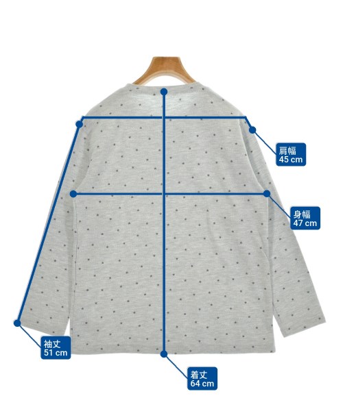 gelato pique（ジェラートピケ）Tシャツ・カットソー グレー サイズ:F レディース/2200661544082