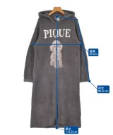 gelato pique（ジェラートピケ）ワンピース グレー サイズ:F レディース/2200662909064