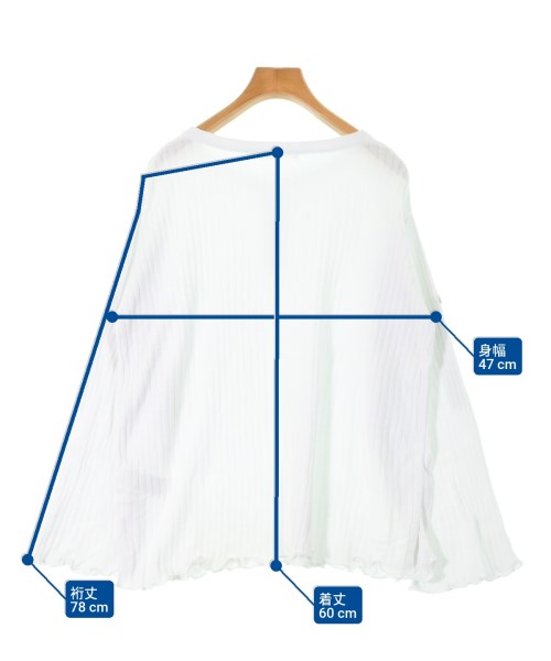 gelato pique（ジェラートピケ）Tシャツ・カットソー 白 サイズ:F レディース/2200663153268