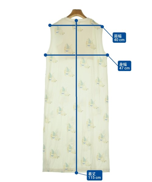 gelato pique（ジェラートピケ）ワンピース 白 サイズ:F レディース/2200666780102