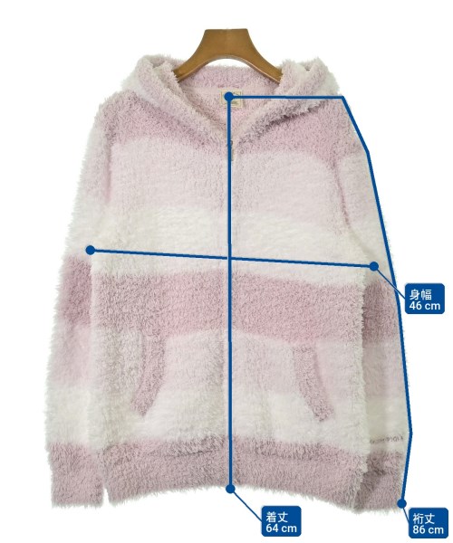 gelato pique（ジェラートピケ）パーカー ピンク サイズ:ONE レディース/2200662902072