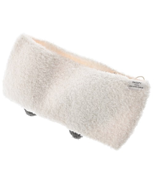 gelato pique（ジェラートピケ）ヘアアクセサリー 白 サイズ:F レディース/2200664186241