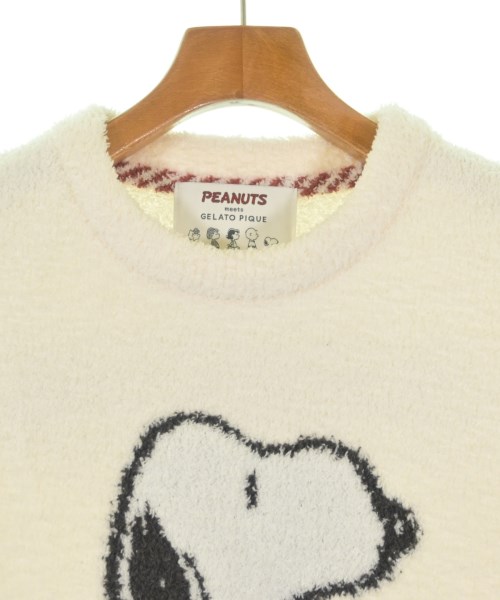 gelato pique（ジェラートピケ）ニット・セーター 白 サイズ:ONE レディース/2200665808074