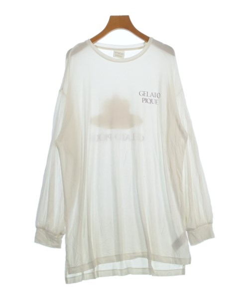 gelato pique(ジェラートピケ)Tシャツ・カットソー 白 サイズ:ONE/2200669593037