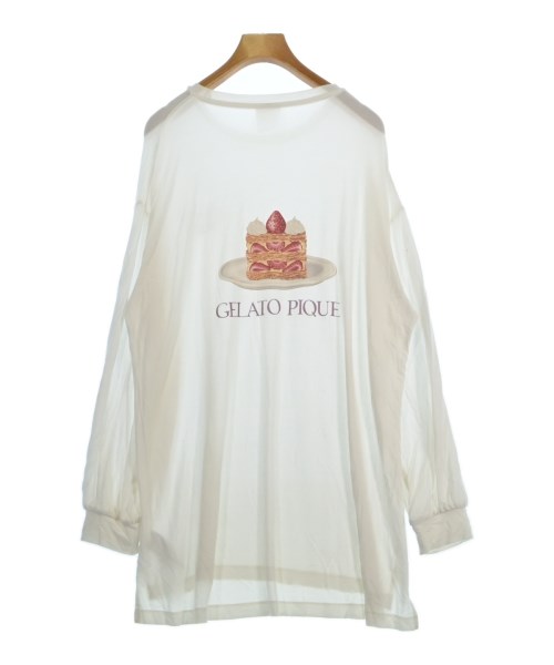 gelato pique（ジェラートピケ）Tシャツ・カットソー 白 サイズ:ONE レディース/2200669593037