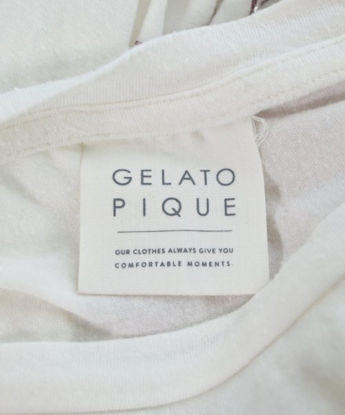 gelato pique（ジェラートピケ）Tシャツ・カットソー 白 サイズ:ONE レディース/2200669593037