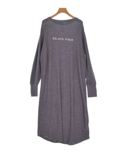 gelato pique(ジェラートピケ)ワンピース グレー サイズ:F/2200669698060