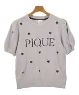 gelato pique（ジェラートピケ）Tシャツ・カットソー 紫 サイズ:ONE レディース/2200729876032