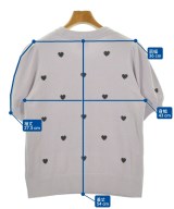 gelato pique（ジェラートピケ）Tシャツ・カットソー 紫 サイズ:ONE レディース/2200729876032