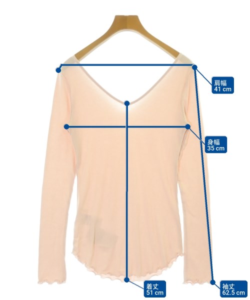 gelato pique（ジェラートピケ）Tシャツ・カットソー ピンク サイズ:F レディース/2200720599015