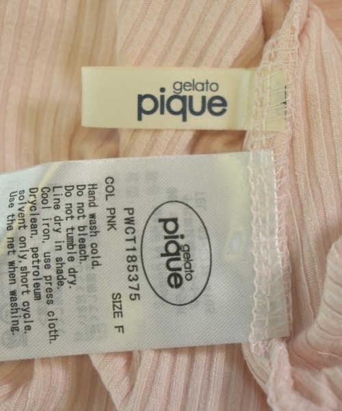gelato pique（ジェラートピケ）Tシャツ・カットソー ピンク サイズ:F レディース/2200720599022