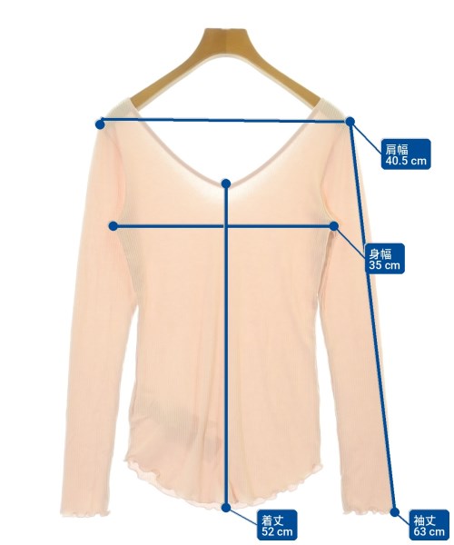 gelato pique（ジェラートピケ）Tシャツ・カットソー ピンク サイズ:F レディース/2200720599022