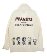 gelato pique（ジェラートピケ）カーディガン 白 サイズ:M レディース/2200717574223