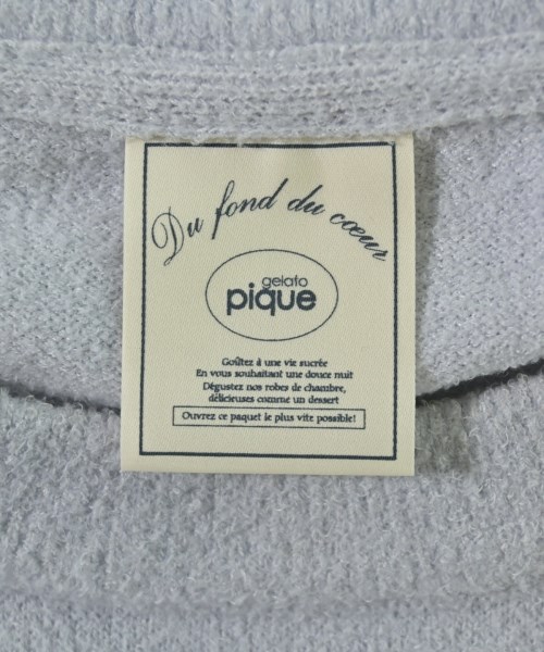 gelato pique（ジェラートピケ）Tシャツ・カットソー 青 サイズ:F レディース/2200722045022