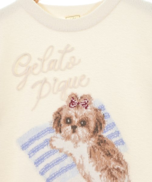 gelato pique（ジェラートピケ）スウェット 白 サイズ:F レディース/2200722255025