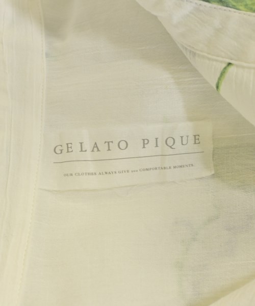 gelato pique（ジェラートピケ）カジュアルシャツ 白 サイズ:F レディース/2200715242056