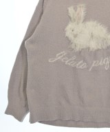 gelato pique（ジェラートピケ）ニット・セーター グレー サイズ:F レディース/2200721050010
