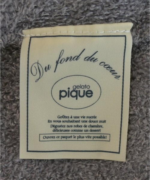gelato pique（ジェラートピケ）カーディガン グレー サイズ:ONE レディース/2200721050027