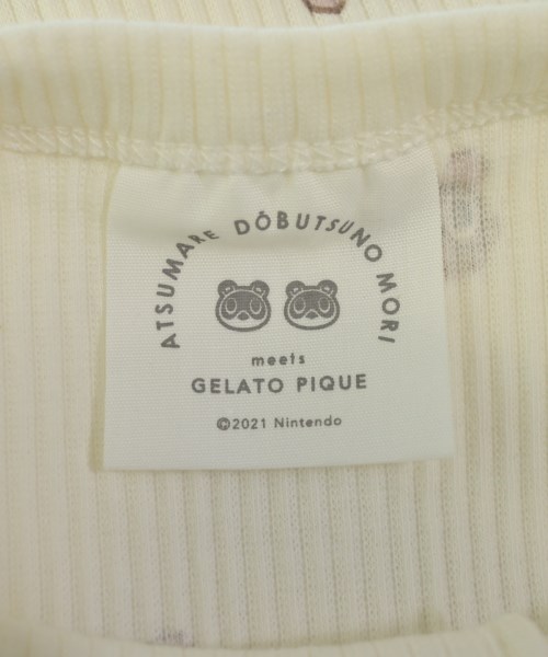 gelato pique（ジェラートピケ）Tシャツ・カットソー 白 サイズ:F レディース/2200728029088