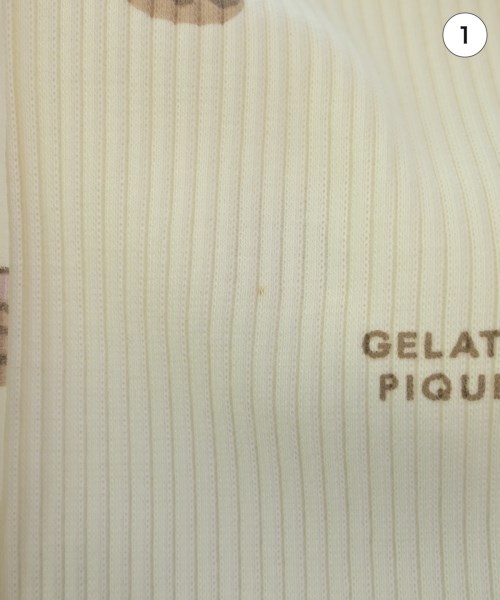 gelato pique（ジェラートピケ）Tシャツ・カットソー 白 サイズ:F レディース/2200728029088